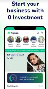 make money from Markaz app